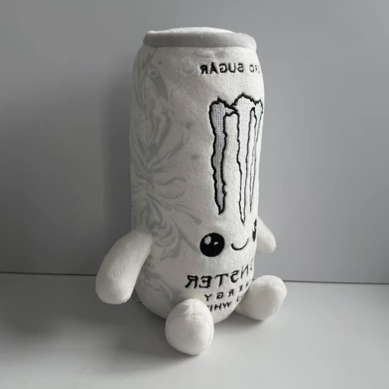 Home Decor Zen - 2026New# Monster Plush White Energy Drink