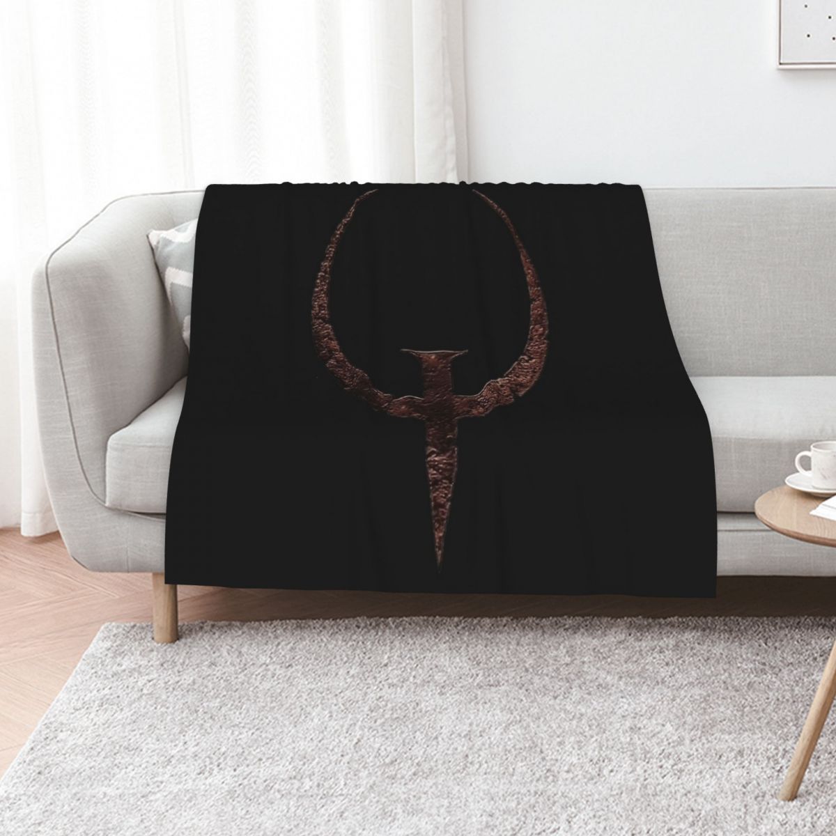 Home Decor Png - Quake 1 Logo Essential T-Shirt.png Throw