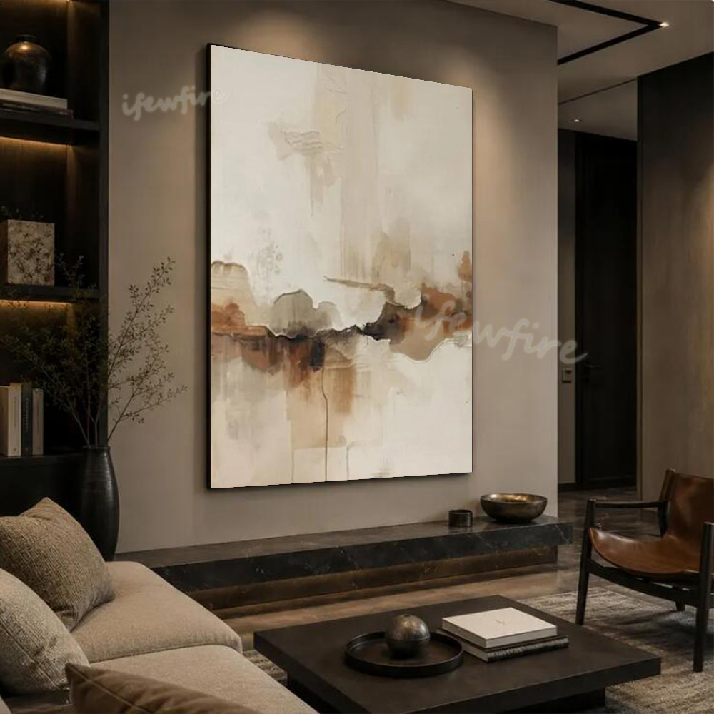 Abstract Oil Painting - 100% Handmade Modern Abstract Oil Painting