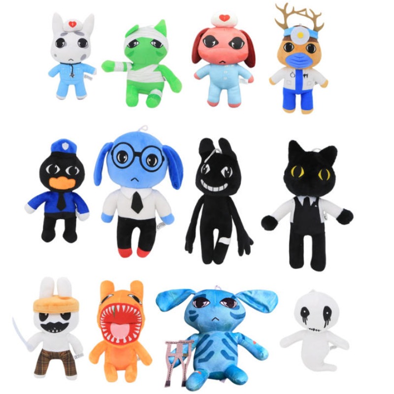 Home Decor Zen - Horror Game Animal Hospital Plush Dolls,Soft