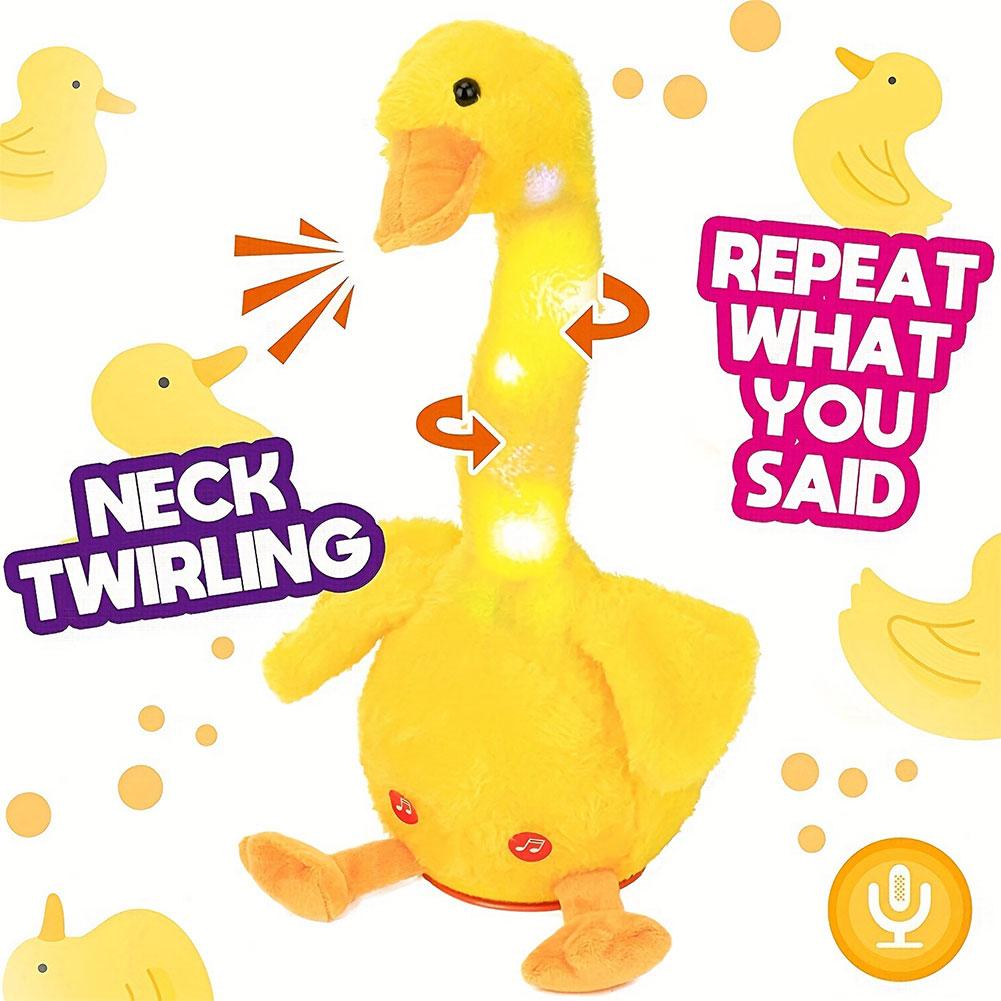 Home Decor Duck - Dancing Duck Plush Toy Electronic Shake