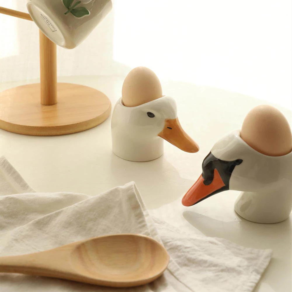 Ceramic Egg Cup Creative Hand  - огляд і ціна Home Decor Duck