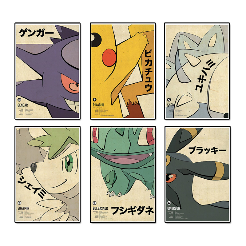 Vintage Pokemon Anime Figure C - огляд і ціна Home Decor Scrap