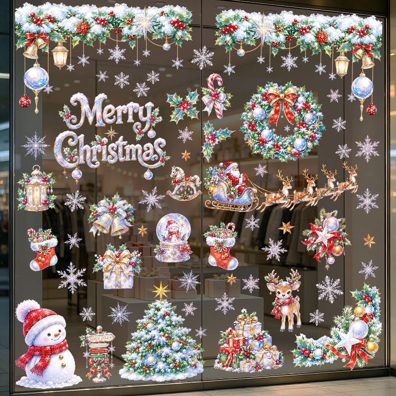 9 Sheets Christmas Static Wind - огляд і ціна X Home Decor