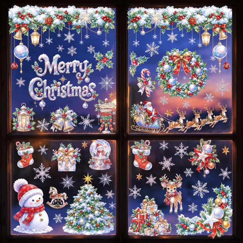 9 Sheets Christmas Static Wind - огляд і ціна X Home Decor