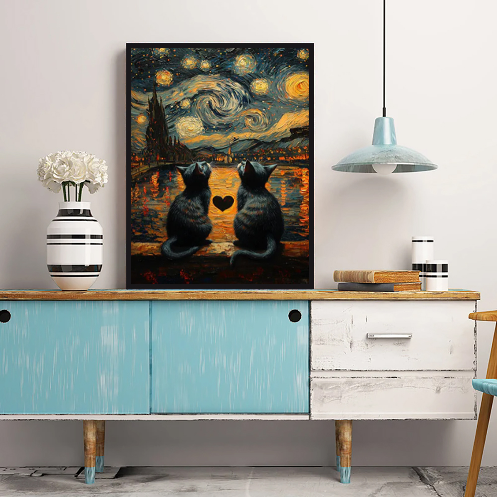 Famous Master Van Gogh Art Pos - огляд і ціна Abstract Oil Painting