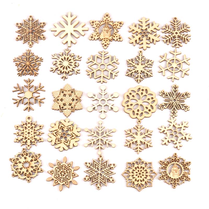 10pcs mix christmas snowflake  - огляд і ціна Home Decor Scrap