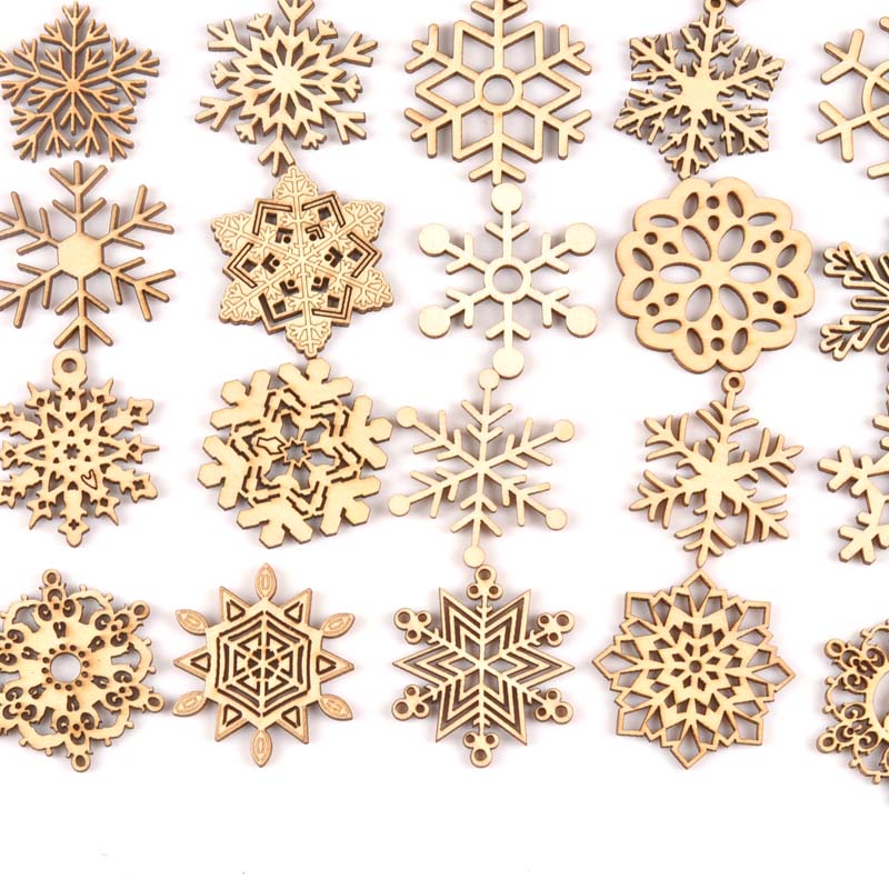 10pcs mix christmas snowflake  - огляд і ціна Home Decor Scrap