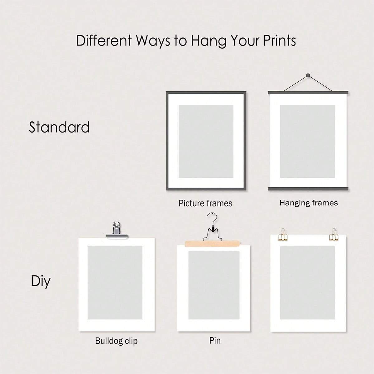 4/5/6pcs Custom Canvas Printin - огляд і ціна Home Decor Foto