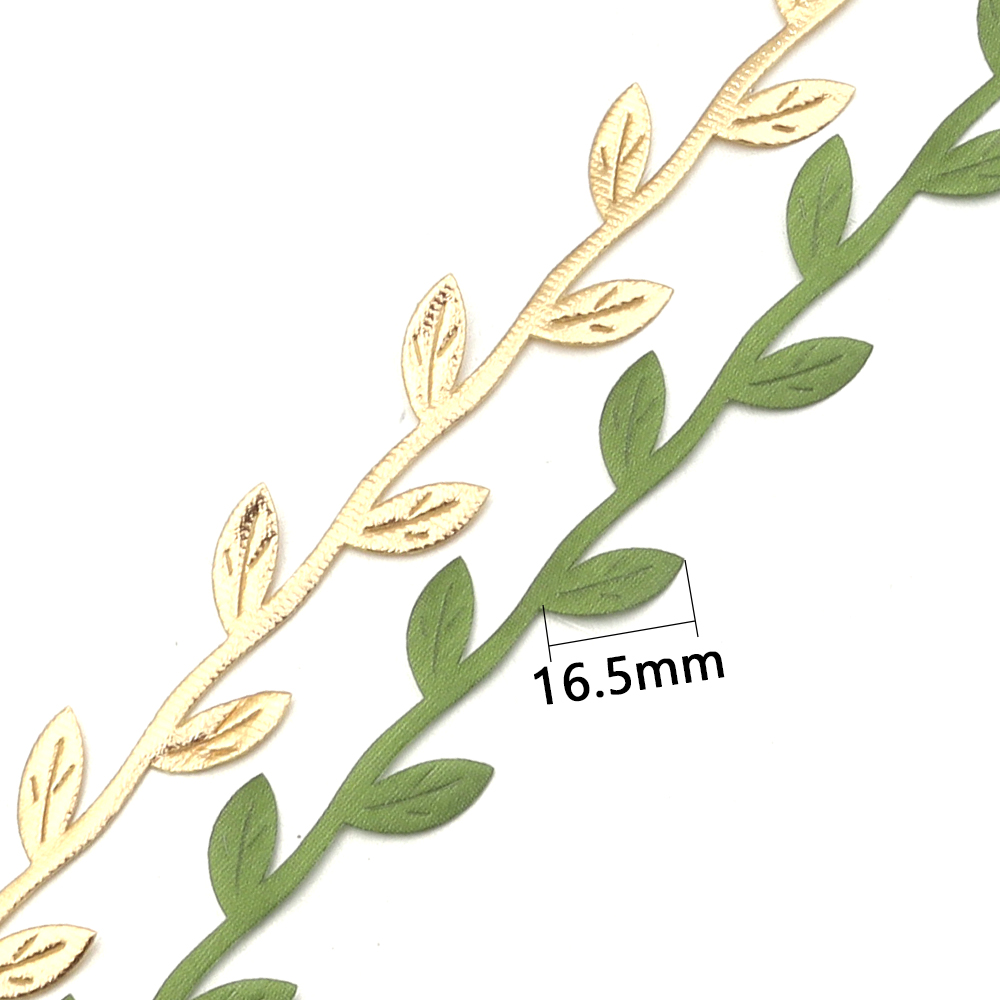 5//10/20M Gold Leaves Vine Art - огляд і ціна Home Decor Scrap