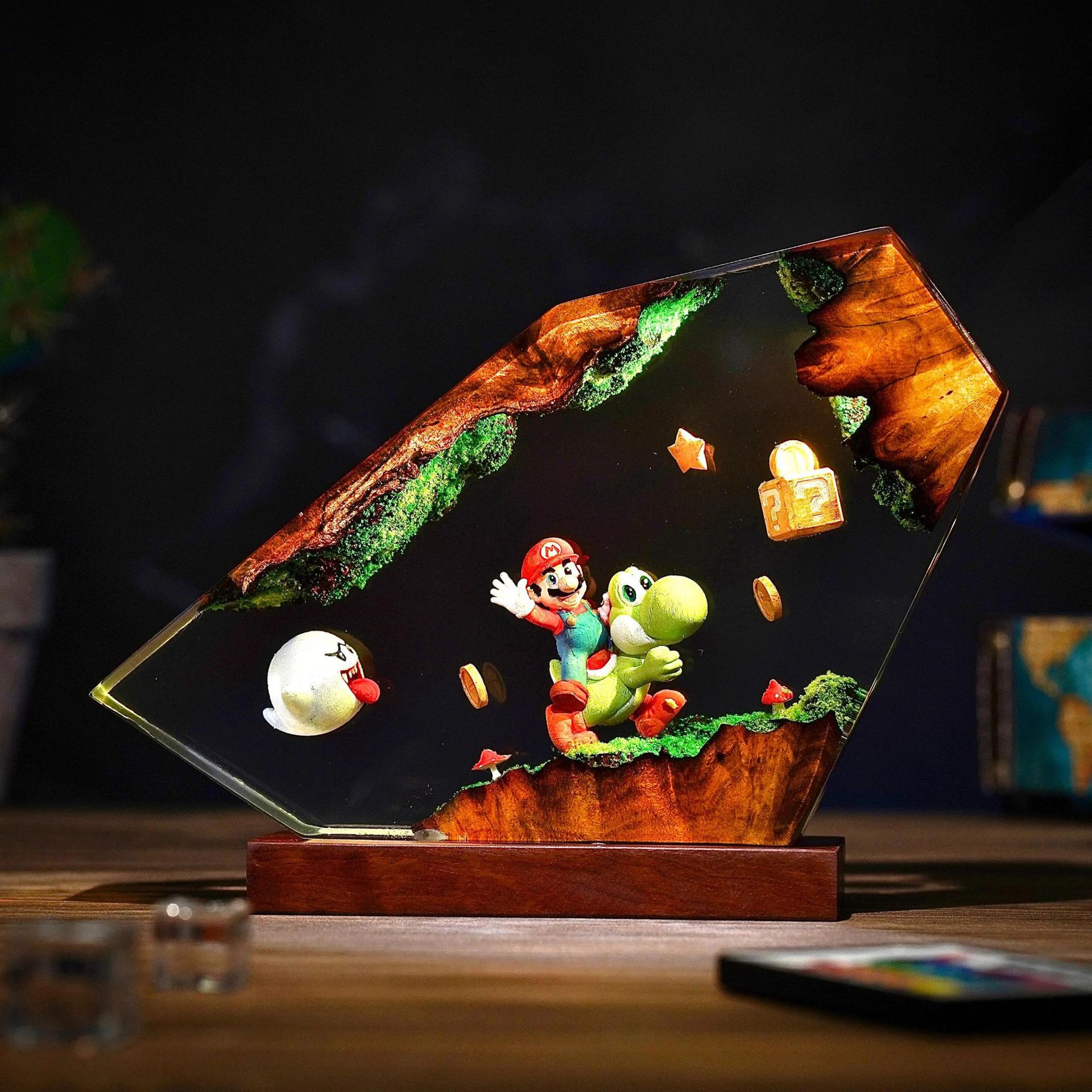 Table Resin Lamp Cartoon Anime - огляд і ціна Home Decor Zen