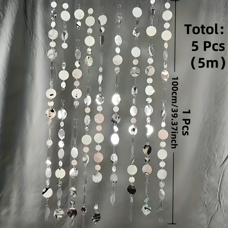 Silver Sequin Backdrop Curtain - огляд і ціна Room Divider Screen