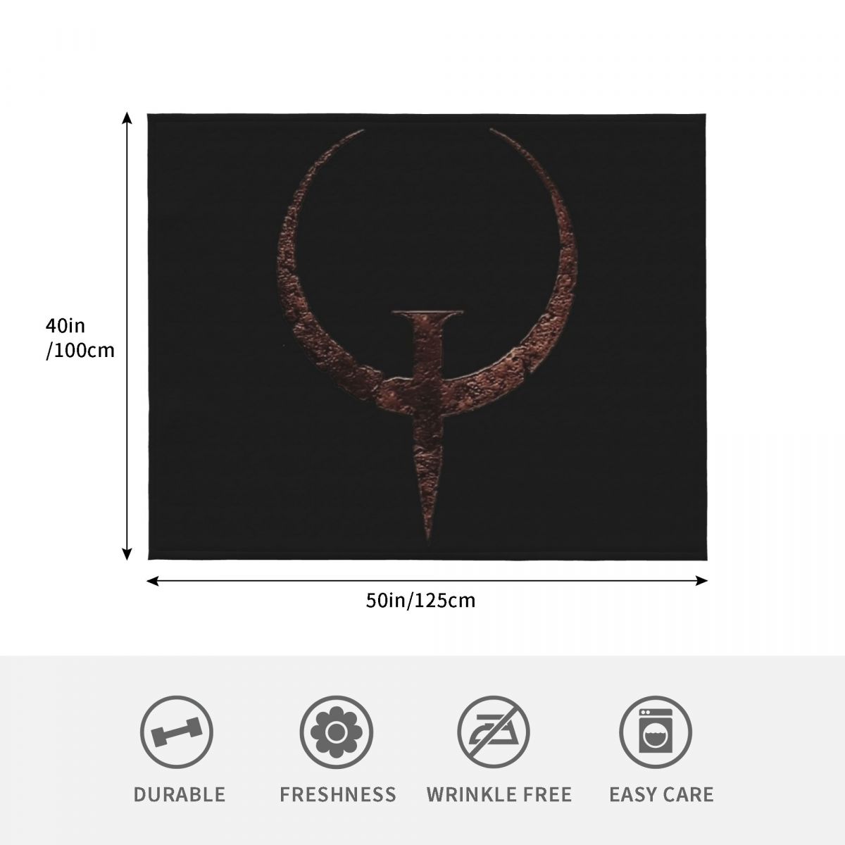 Quake 1 Logo Essential T-Shirt - огляд і ціна Home Decor Png