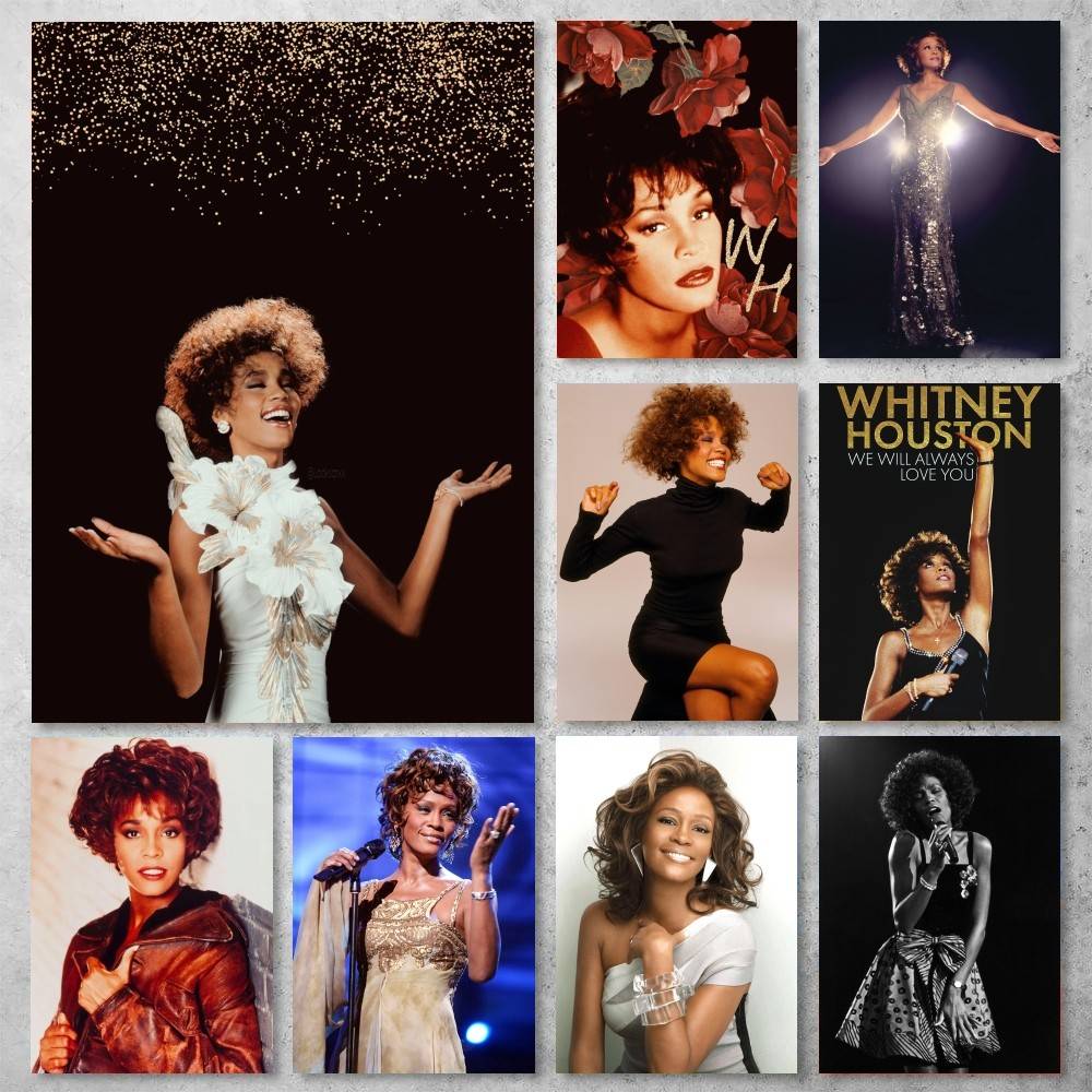Whitney Houston Singer Poster  - огляд і ціна Home Decor Houston