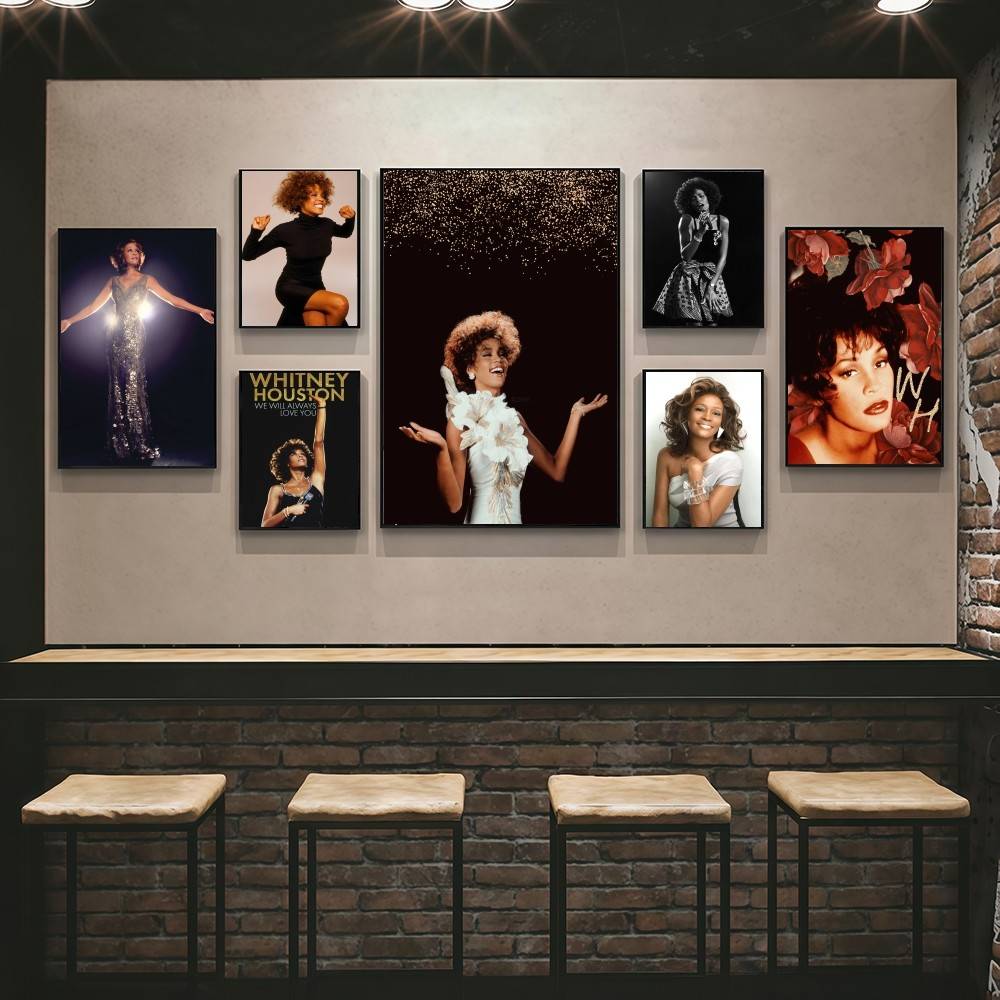 Whitney Houston Singer Poster  - огляд і ціна Home Decor Houston