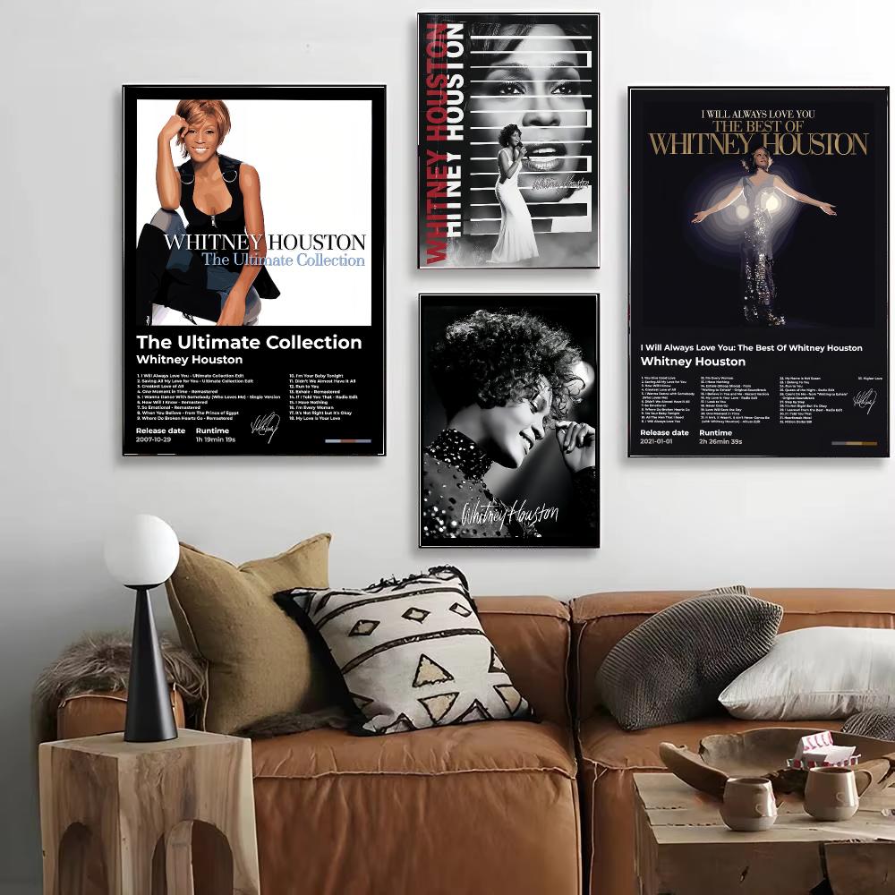 Singer Whitney Houston Poster  - огляд і ціна Home Decor Houston