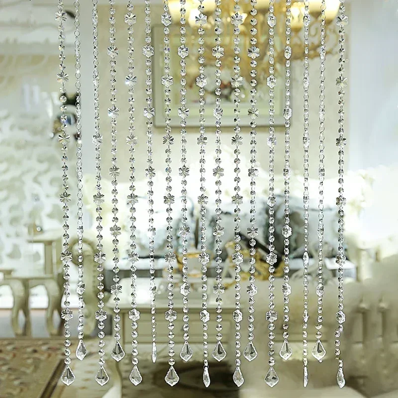 Crystal Glass Bead Curtain Dra - огляд і ціна Room Divider Screen