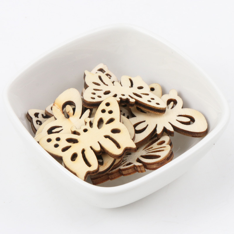 Natual Butterfly Pattern Woode - огляд і ціна Home Decor Scrap