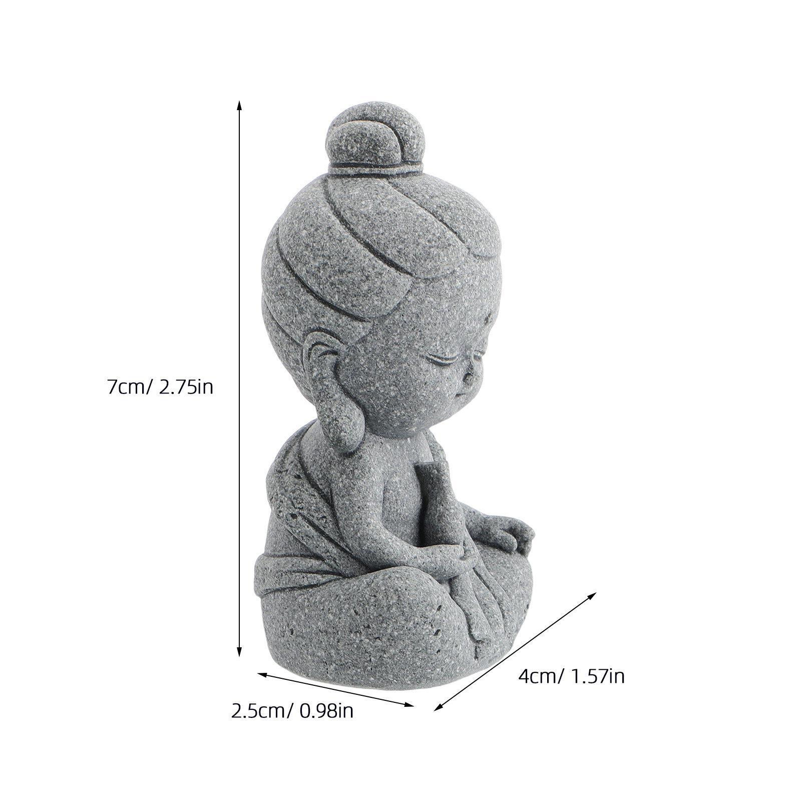 Mini Stone Kwan Yin Buddha Sta - огляд і ціна Home Decor Zen