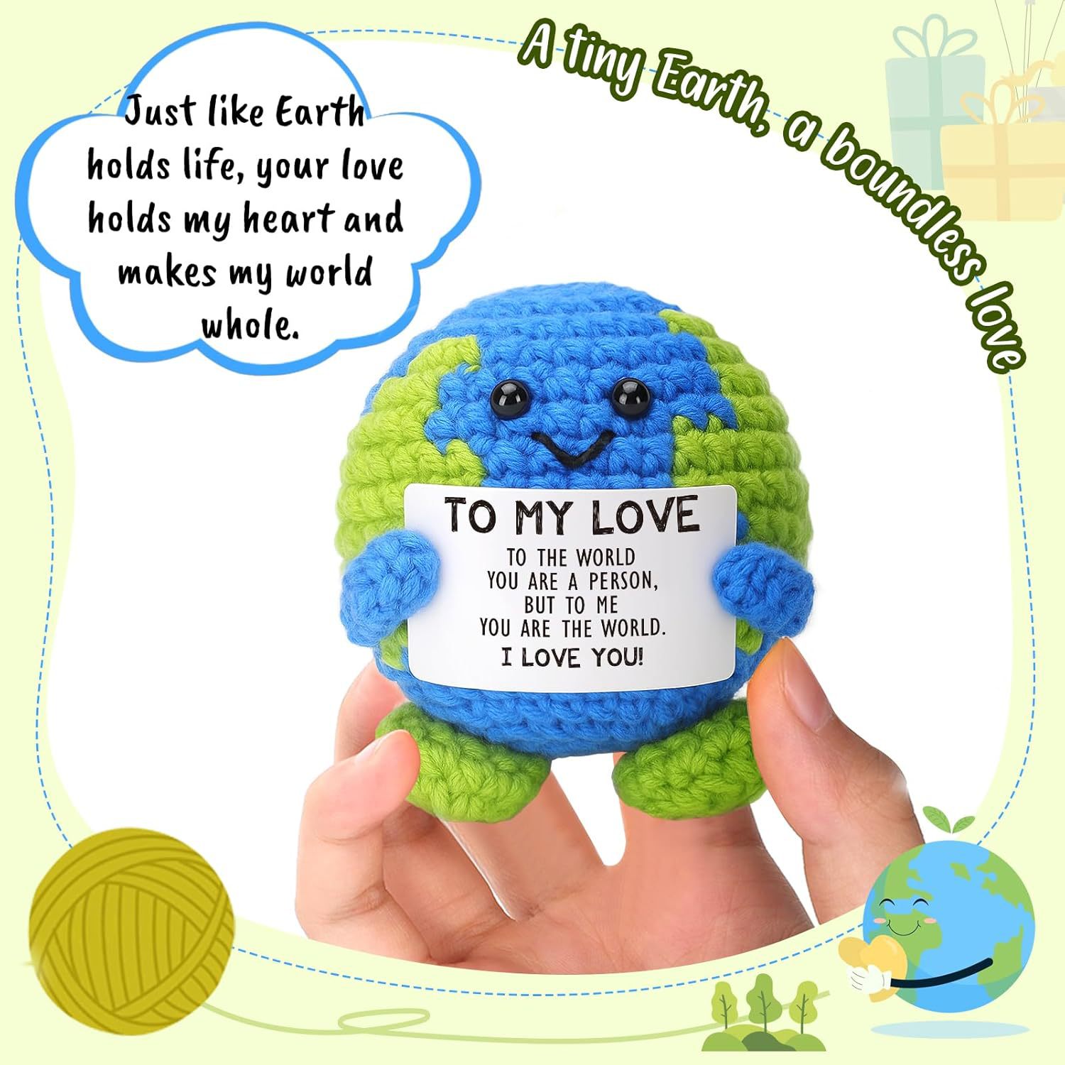 Positive Energy Crochet Earth  - огляд і ціна Home Decor Duck