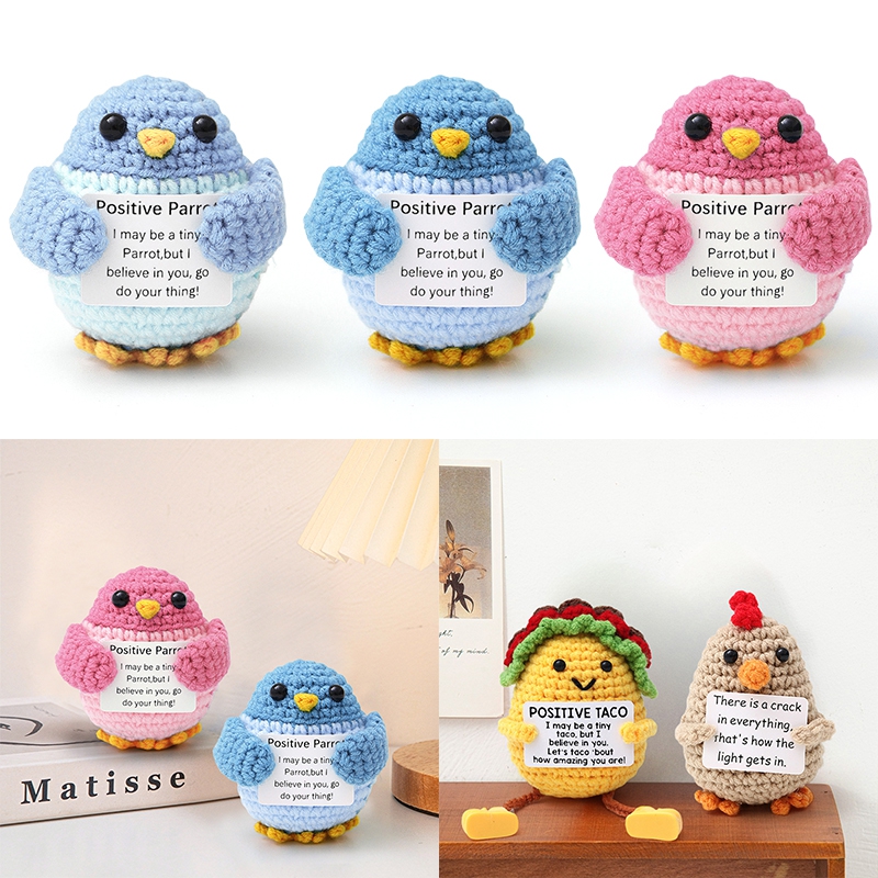Handmade Mini Crochet Animals  - огляд і ціна Home Decor Handmade