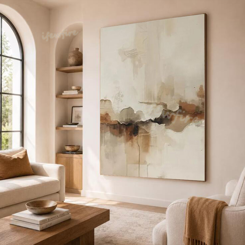 100% Handmade Modern Abstract  - огляд і ціна Abstract Oil Painting