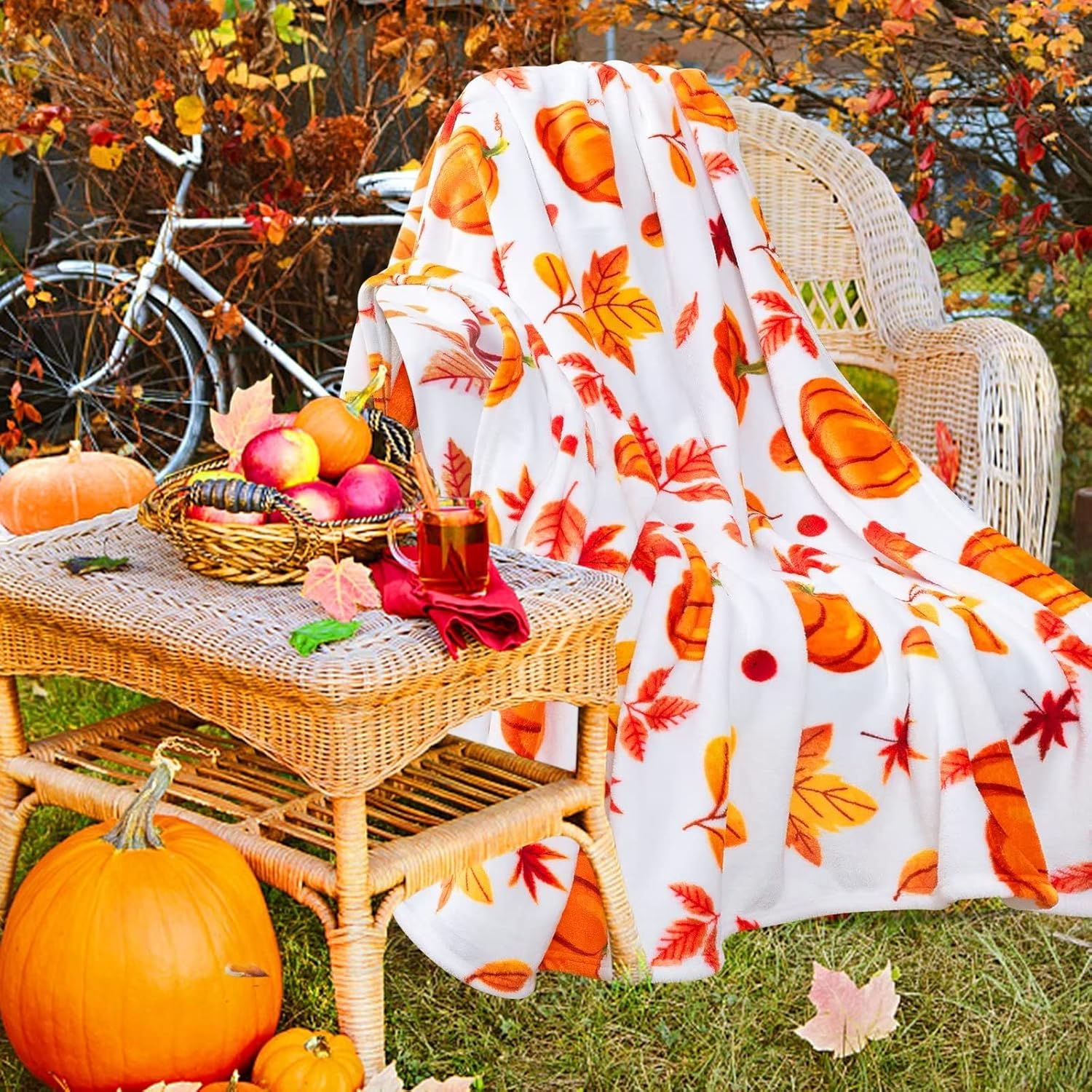 Fall Throw Blanket Halloween P - огляд і ціна Home Decor Fallout 4