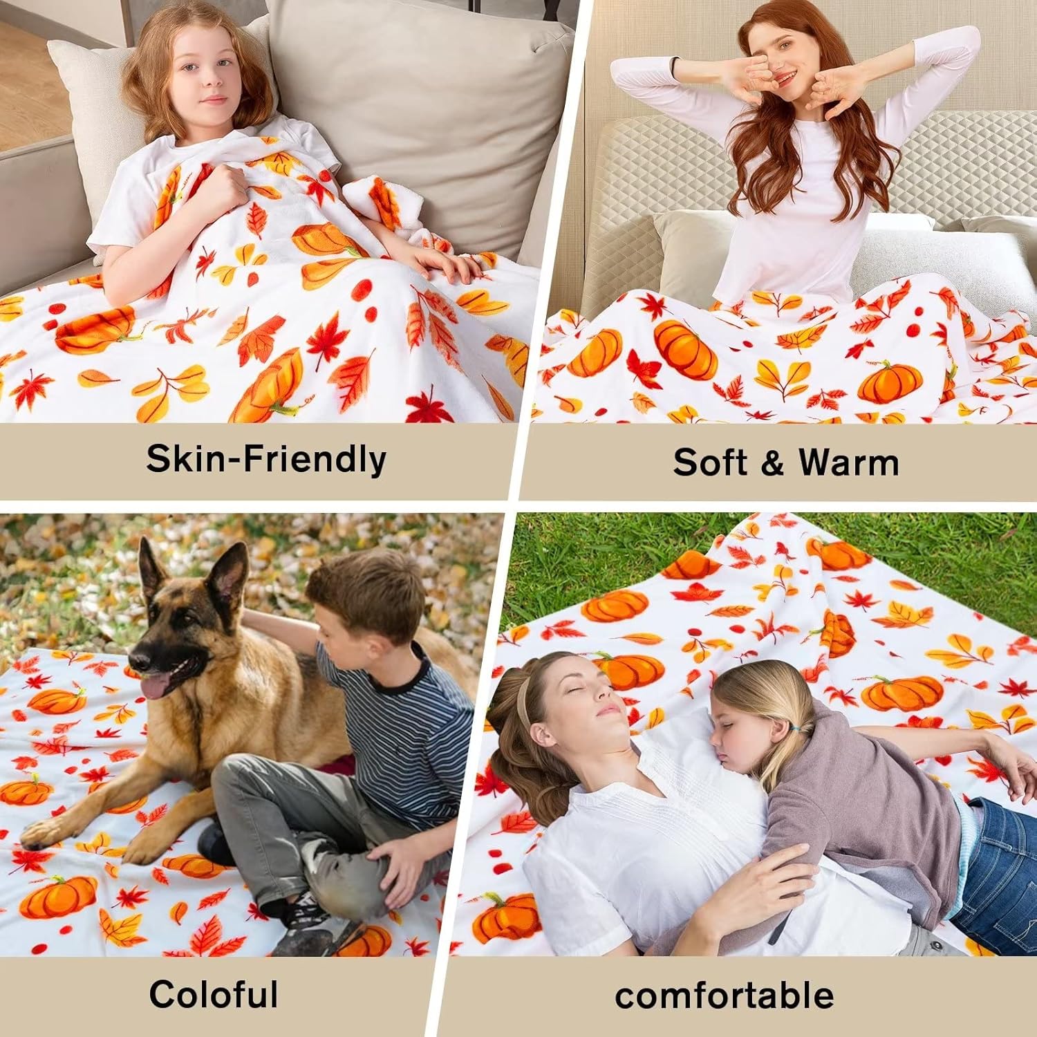 Fall Throw Blanket Halloween P - огляд і ціна Home Decor Fallout 4