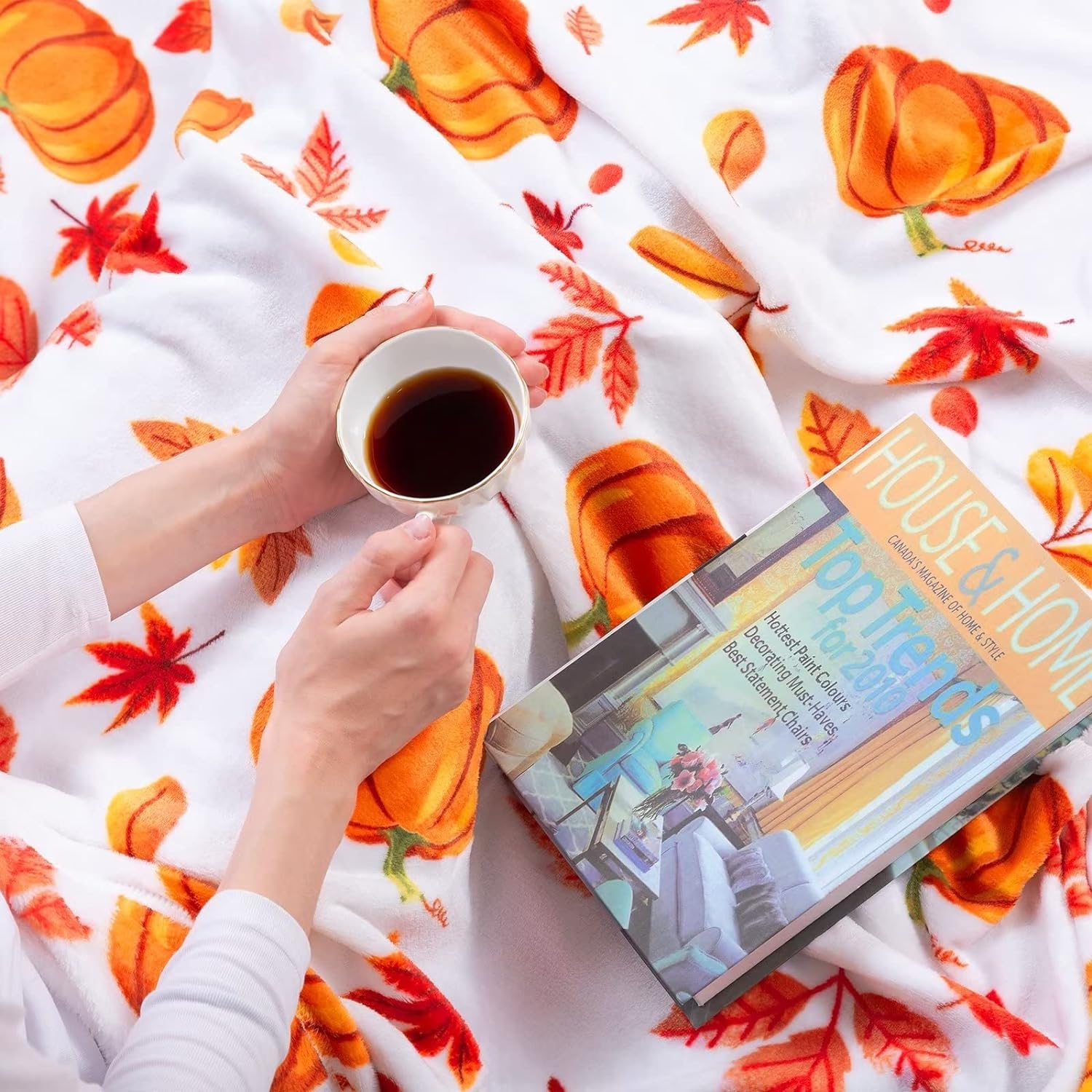 Fall Throw Blanket Halloween P - огляд і ціна Home Decor Fallout 4