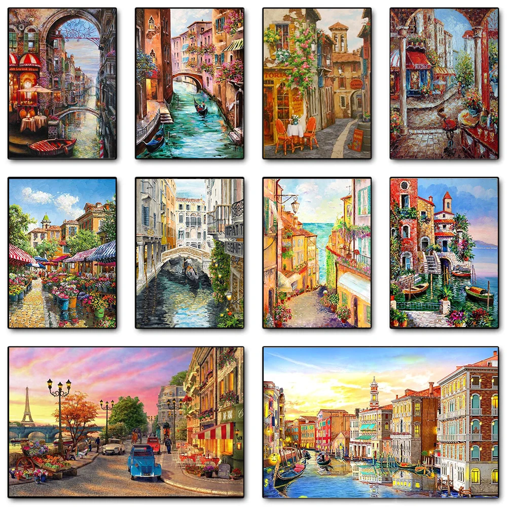 Modern Paris Street Landscape  - огляд і ціна X Home Decor