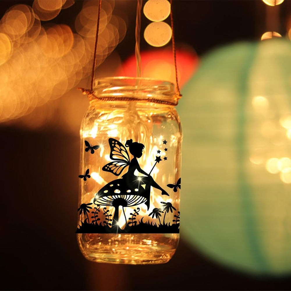 Elf Silhouette Jar Cutouts Pap - огляд і ціна Home Decor Scrap