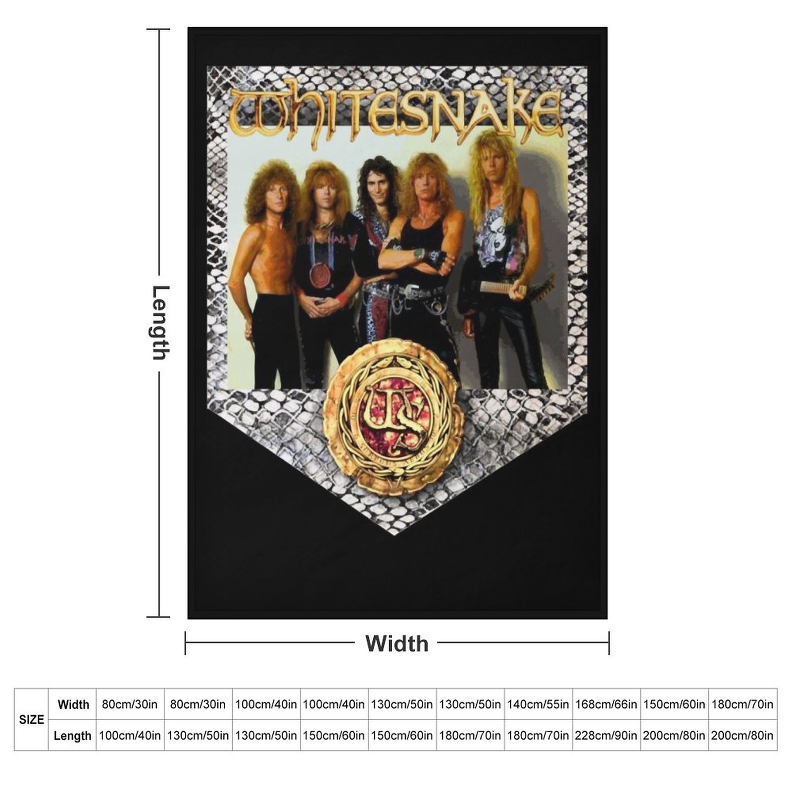 Whitesnake &x27;89 Classic T-S - огляд і ціна Home Decor Png