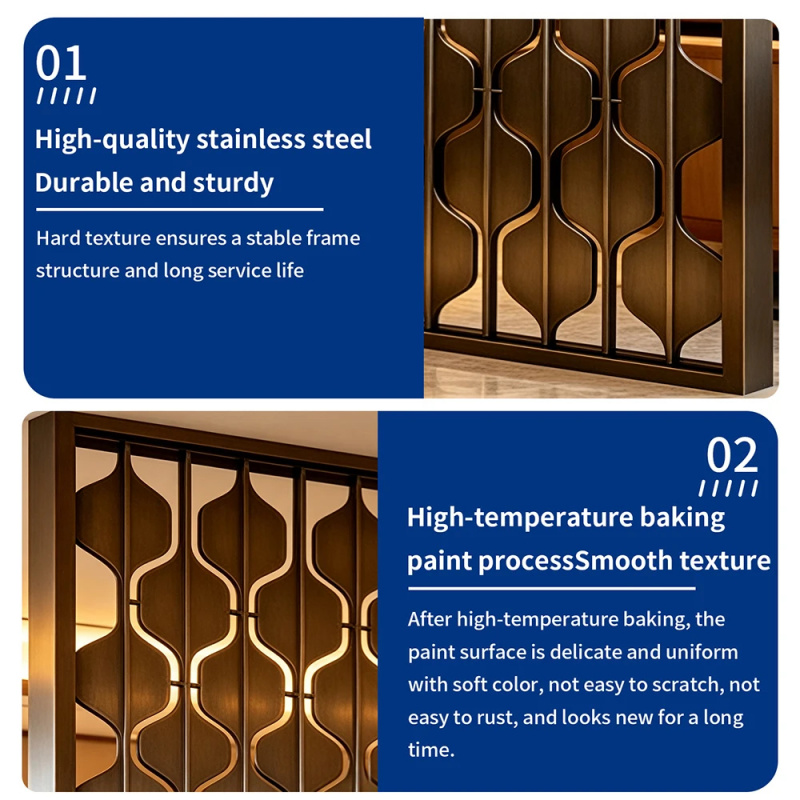 custom.Modern Design Stainless - огляд і ціна Room Divider Screen