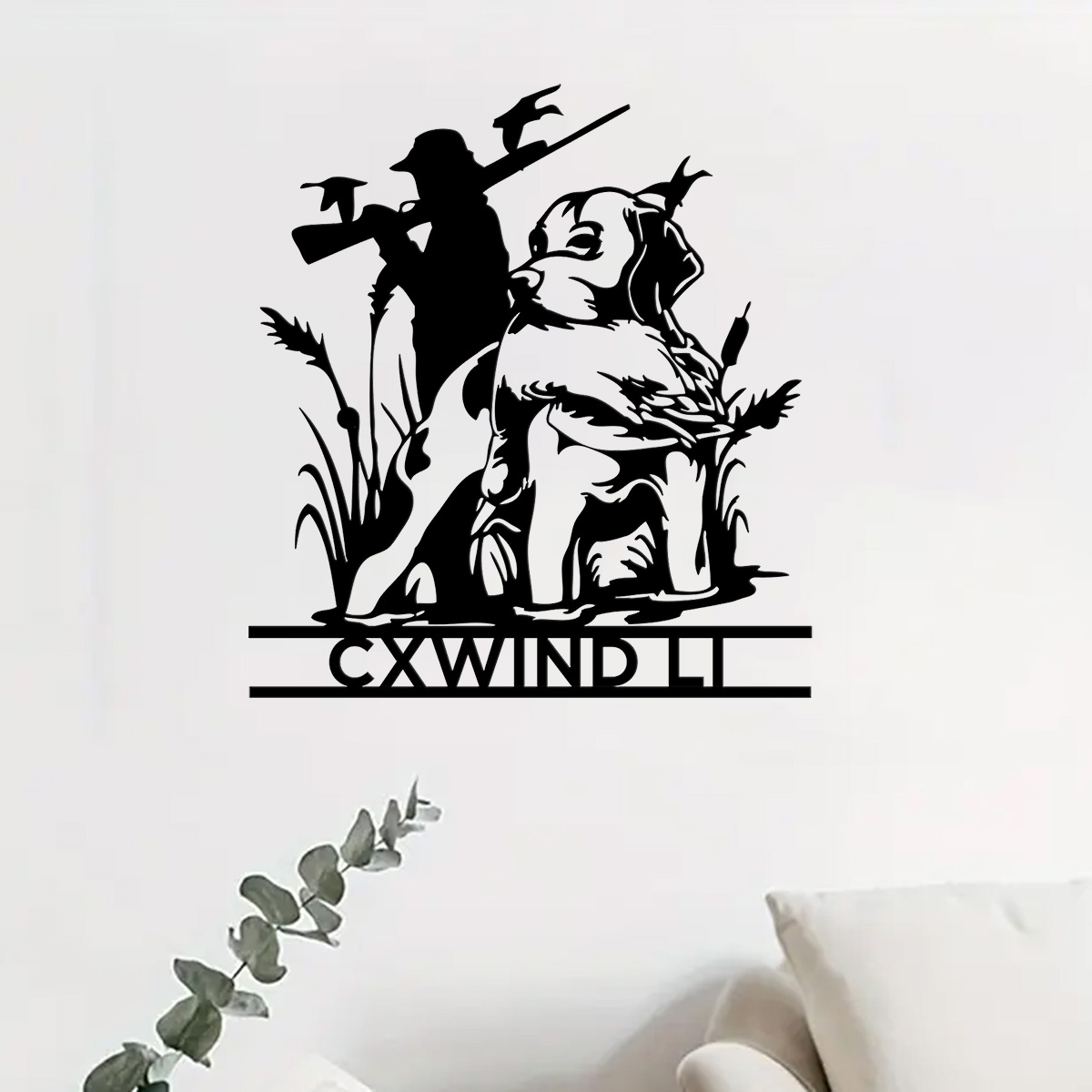 Custom Dog Hunting Metal Wall  - огляд і ціна Home Decor Duck