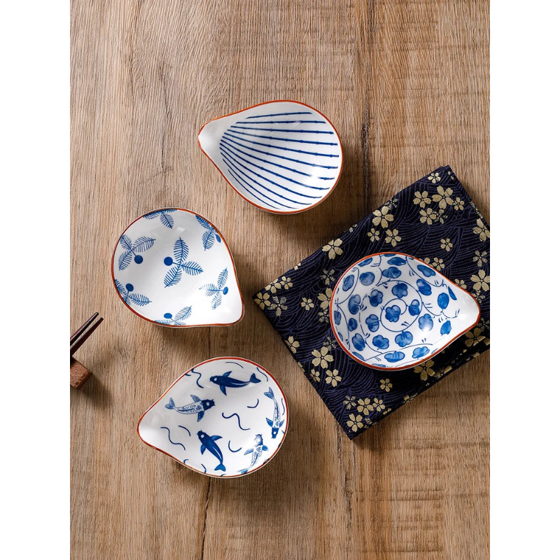 4pcs Ceramic Plate Japanese St - огляд і ціна Ceramic Trinket Dish
