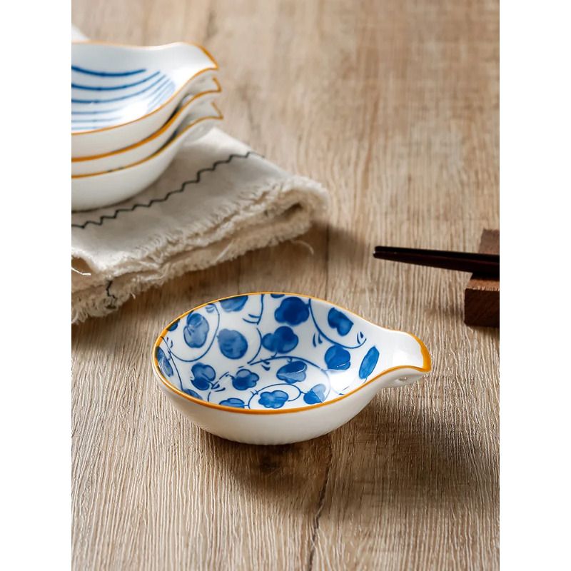 4pcs Ceramic Plate Japanese St - огляд і ціна Ceramic Trinket Dish