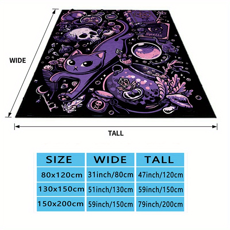 Gothic Witch Blanket Throw Fle - огляд і ціна Home Decor Fallout 4