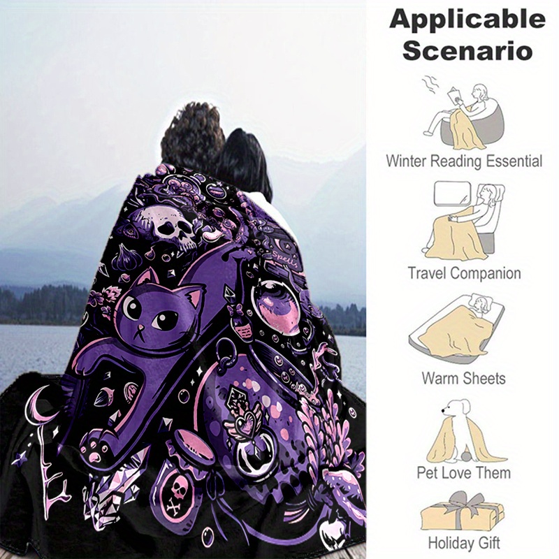 Gothic Witch Blanket Throw Fle - огляд і ціна Home Decor Fallout 4
