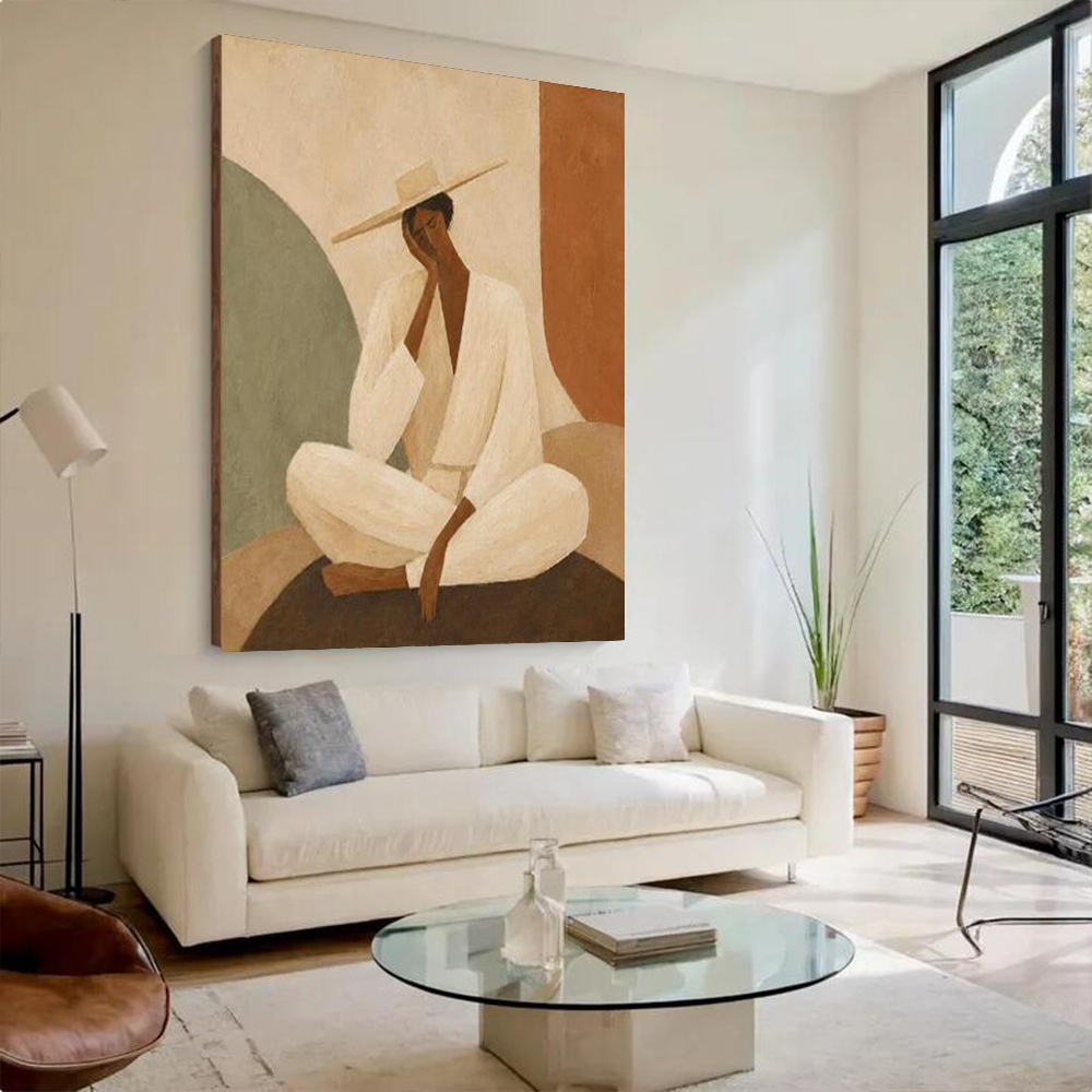 Abstract Oil Painting on Canva - огляд і ціна Abstract Oil Painting