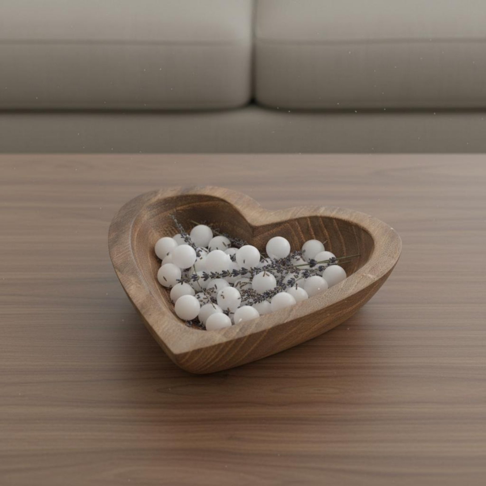Heart Shaped Wooden Bowl Handm - огляд і ціна Home Decor Handmade