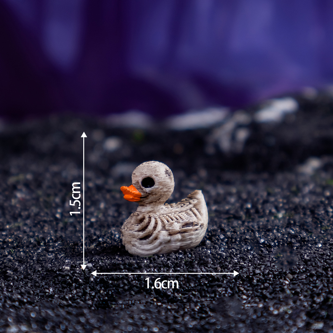 Gothic Skull Ducks Resin Ornam - огляд і ціна Home Decor Duck