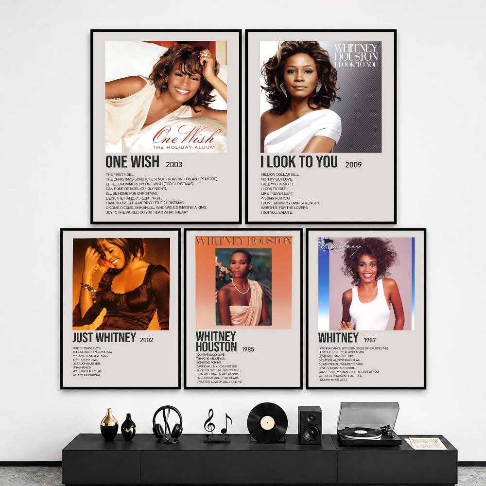 W-Whitney H-Houston A-Album Po - огляд і ціна Home Decor Houston