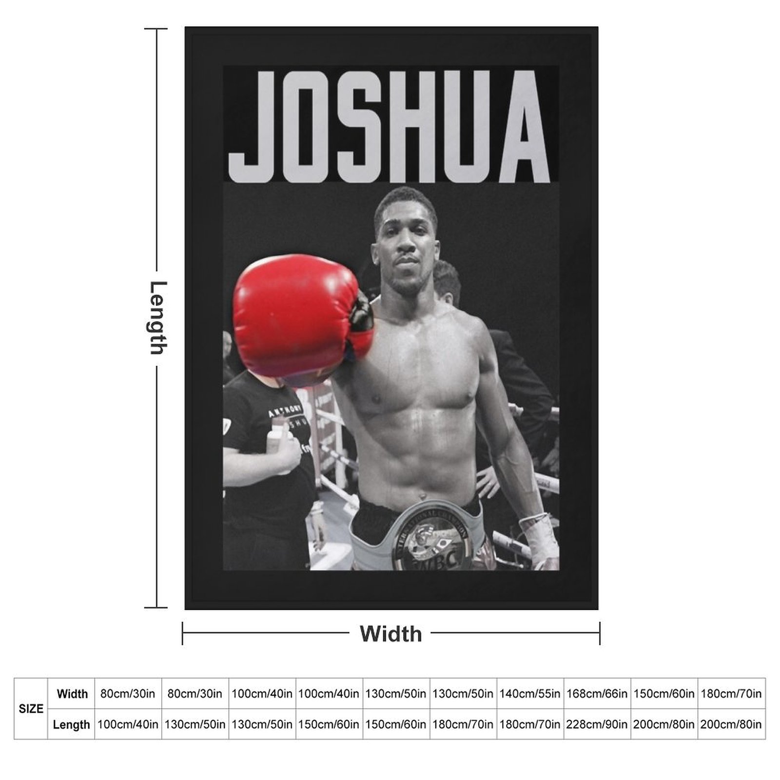 Anthony Joshua Classic T-Shirt - огляд і ціна Home Decor Png