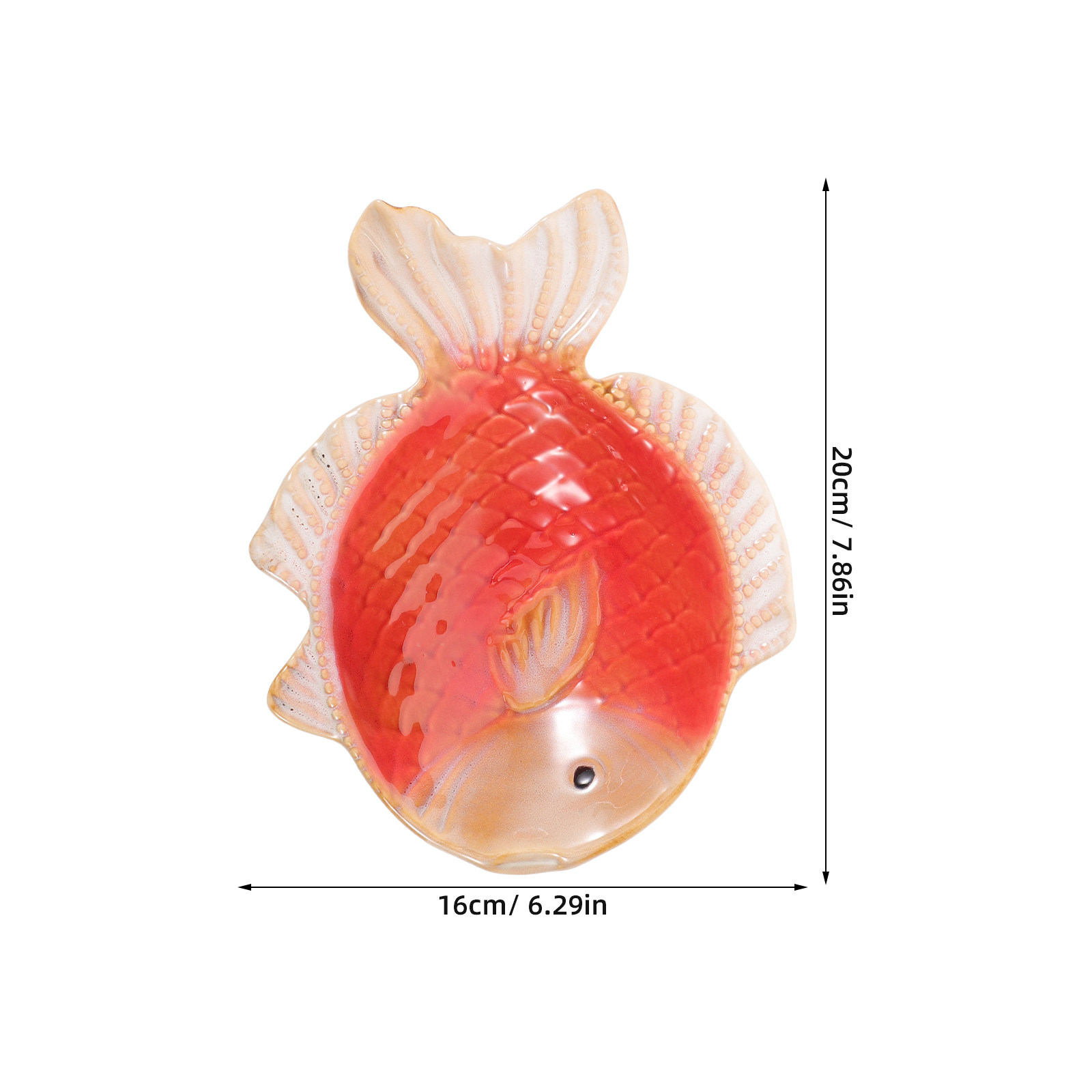 1 Fish Shape Ceramic Jewelry H - огляд і ціна Ceramic Trinket Dish