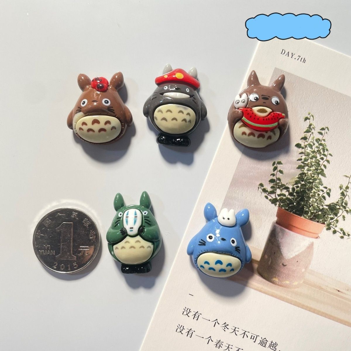 Totoro Anime Resin Fridge Magn - огляд і ціна Home Decor Zen